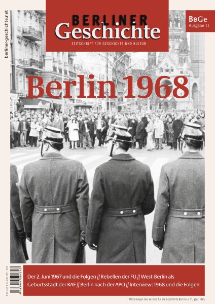 Berliner Geschichte - Zeitschrift für Geschichte und Kultur