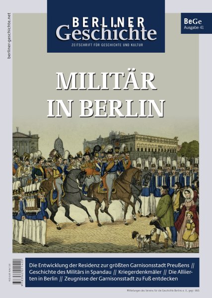 Berliner Geschichte - Zeitschrift für Geschichte und Kultur